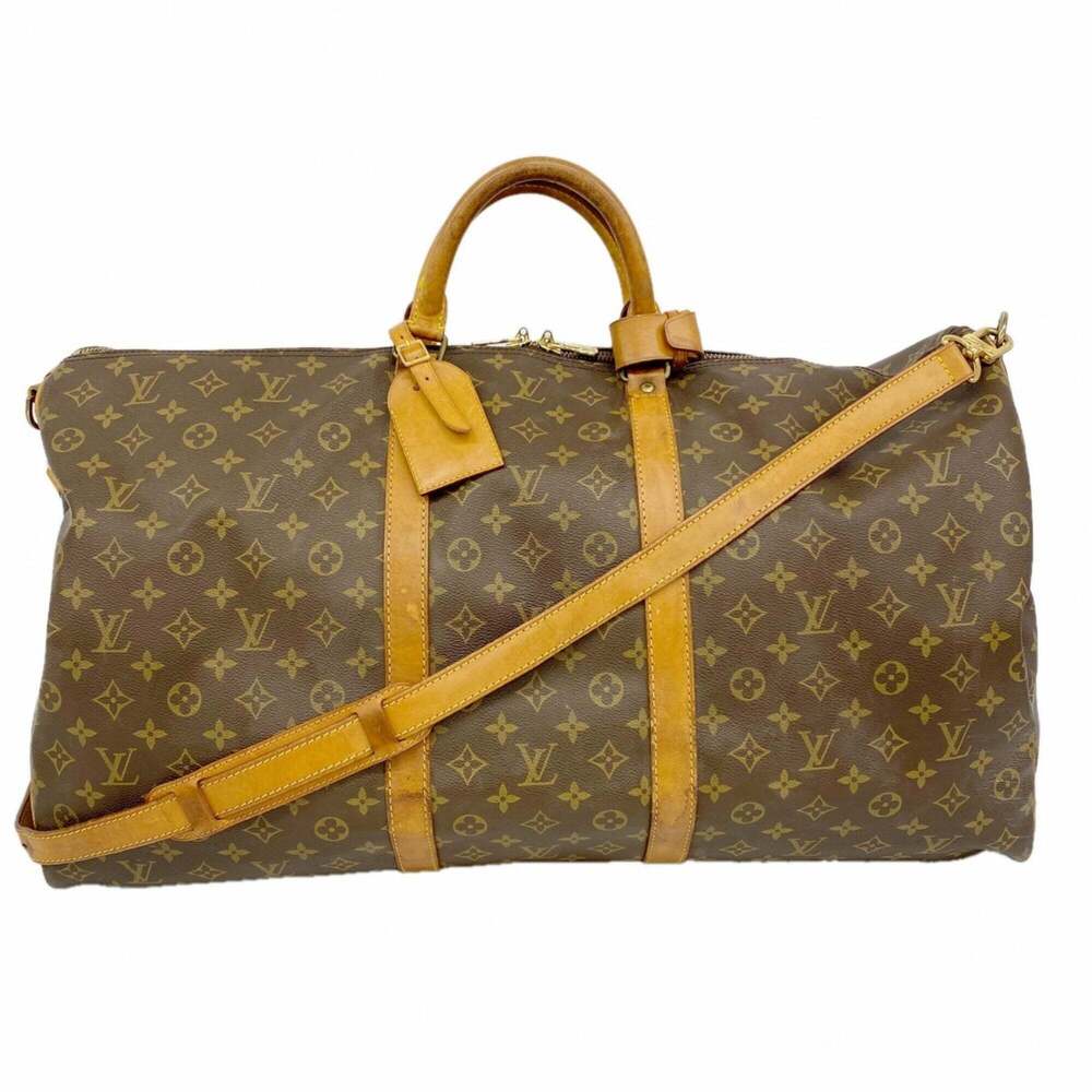 LOUIS VUITTON Brown Monogram Boston Bag - Picture 1 of 13